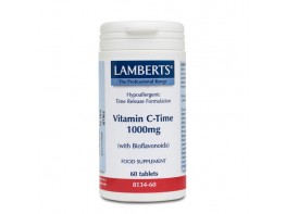 VITAMINA C 60CAP 1000MG LS8134 LAMBERTS Imagen del producto VITAMINA C 60CAP 1000MG LS8134 LAMBERTS