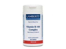 VITAMIN B100 COMPLEX 60TAB 8032 LAMBERTS Imagen del producto VITAMIN B100 COMPLEX 60TAB 8032 LAMBERTS