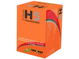 Ergonat H5 inmunoforte 40 cap ergosphere Imagen del producto Ergonat H5 inmunoforte 40 cap ergosphere