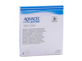 Aquacel extra 10x10cm 10 apositos Imagen del producto Aquacel extra 10x10cm 10 apositos