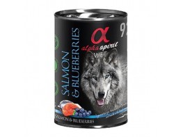 Imagen del producto Alpha Spirit As lata salmón arándanos 6x400g
