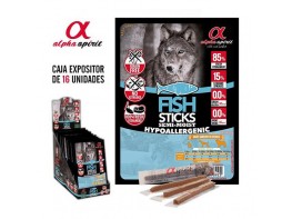 Imagen del producto Alpha Spirit ristra de barritas pescado 4x10g 16ud