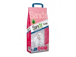 Sanicat aloe vera 7 días, arena para gatos 4l Imagen del producto Sanicat aloe vera 7 días, arena para gatos 4l