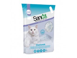 Diamond Sanicat perlas de sílice alternativas a la arena para gatos 7,5l Imagen del producto Diamond Sanicat perlas de sílice alternativas a la arena para gatos 7,5l