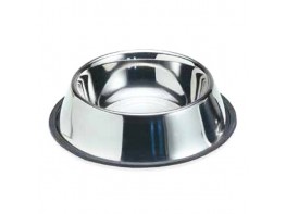 Biozoo Comedero acero inox. antideslizante 0.9l Imagen del producto Biozoo Comedero acero inox. antideslizante 0.9l