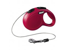 Flexi new classic cordon xs,3 m 8 k rojo Imagen del producto Flexi new classic cordon xs,3 m 8 k rojo