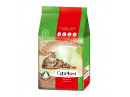 Cats Best Oko Plus lecho para gatos 17,2kg Imagen del producto Cats Best Oko Plus lecho para gatos 17,2kg
