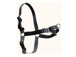 Easy walk arnés de manejo con sujeción pectoral negro talla m Imagen del producto Easy walk arnés de manejo con sujeción pectoral negro talla m