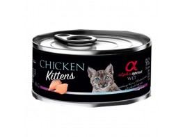 Imagen del producto Alpha Spirit lata para gatos de pavo y pera 6 x 200g