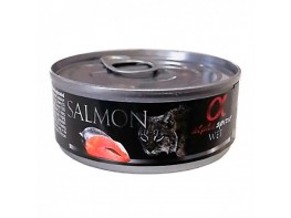 Imagen del producto Alpha Spirit lata gato kitten salmón 18 x 85g