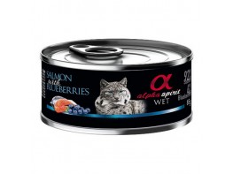 Alpha Spirit lata para gatos de salmón y piña 6 x 200g Imagen del producto Alpha Spirit lata para gatos de salmón y piña 6 x 200g