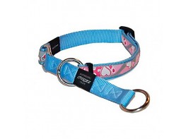 Imagen del producto Rogz Rogzette Pink Hearts collar de semiahogo para perros talla XL 50-70cm