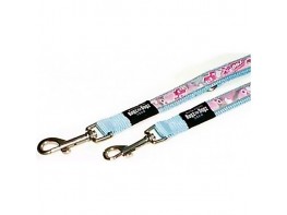 Imagen del producto Rogz Pink Hearts Special Agent correa para paseo 1u