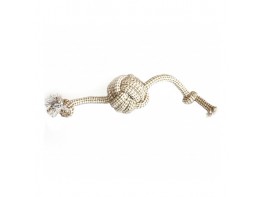 Imagen del producto Petuky pelota natural para perros con tiradores 5cm