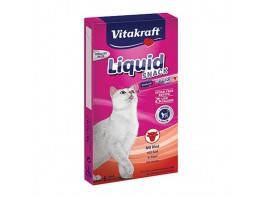 VitaKraft Cat Snack líquido de ternera para gatos. Caja de 6 unidades Imagen del producto VitaKraft Cat Snack líquido de ternera para gatos. Caja de 6 unidades