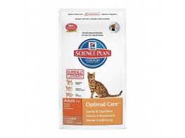 Imagen del producto Hills science optimal care cat lamb 2kg
