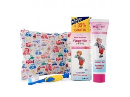 Fluorkin infantil pasta+cepillo+neceser Imagen del producto Fluorkin infantil pasta+cepillo+neceser