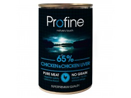 Profine lata de pollo, comida húmeda para perros 6 x 400g Imagen del producto Profine lata de pollo, comida húmeda para perros 6 x 400g