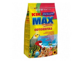 Kiki max menu cotorritas 1kg Imagen del producto Kiki max menu cotorritas 1kg