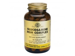 Solgar Glucosamina MSM Complex 60 comprimidos Imagen del producto Solgar Glucosamina MSM Complex 60 comprimidos