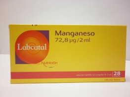 LABCATAL 10 MANGANESO 28 AMPOLLAS Imagen del producto LABCATAL 10 MANGANESO 28 AMPOLLAS