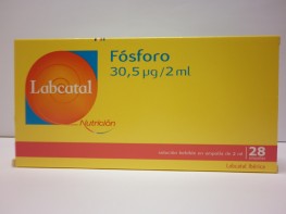 LABCATAL 15 FOSFORO 28 AMPOLLAS Imagen del producto LABCATAL 15 FOSFORO 28 AMPOLLAS