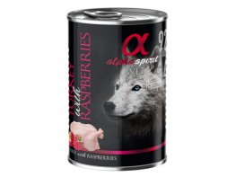 Alpha Spirit lata de pavo y pera, alimento húmedo completo para perros adultos 6u x 400g Imagen del producto Alpha Spirit lata de pavo y pera, alimento húmedo completo para perros adultos 6u x 400g