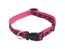 Imagen del producto Rosewood collar corazon rosa 35-50 cm x 18 mm
