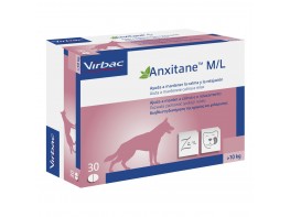 Virbac anxitane relajante M y L 30 comprimidos Imagen del producto Virbac anxitane relajante M y L 30 comprimidos