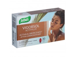 Santiveri Vigorsol Active plus para activar el bronceado 30 perlas Imagen del producto Santiveri Vigorsol Active plus para activar el bronceado 30 perlas