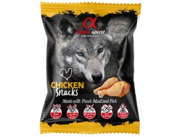 Alpha Spirit snack tacos perro pollo 50 gr (24 uds) Imagen del producto Alpha Spirit snack tacos perro pollo 50 gr (24 uds)