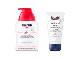 Eucerin oleogel+cr.manos urea pack Imagen del producto Eucerin oleogel+cr.manos urea pack