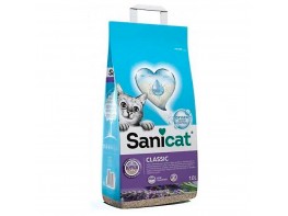 Sanicat Classic con olor a lavanda, arena para gatos 10l Imagen del producto Sanicat Classic con olor a lavanda, arena para gatos 10l