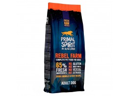 Imagen del producto Primal Spirit Rebel Farm Dog pienso para perros con animales de granja y arroz 1kg