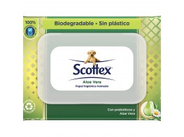 Scottec toallitas aloe vera wc 66u Imagen del producto Scottec toallitas aloe vera wc 66u