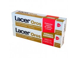 Lacer Oros duplo de pasta dentífrica 125ml + 125ml Imagen del producto Lacer Oros duplo de pasta dentífrica 125ml + 125ml