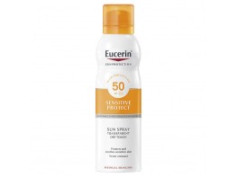 Eucerin dry tocuh spray transparente spf50+ 200ml Imagen del producto Eucerin dry tocuh spray transparente spf50+ 200ml