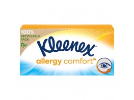 Kleenex Allergy Comfort pañuelos 56u Imagen del producto Kleenex Allergy Comfort pañuelos 56u