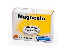 VALLESOL MAGNESIO 24 COMP. EFERVESCENTES Imagen del producto VALLESOL MAGNESIO 24 COMP. EFERVESCENTES