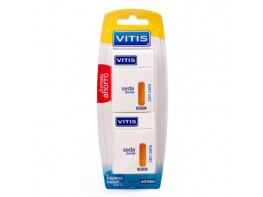 Vitis Seda dental con cera duplo Imagen del producto Vitis Seda dental con cera duplo