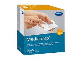 Medicomp gasa estéril 10x10cm 50u Imagen del producto Medicomp gasa estéril 10x10cm 50u