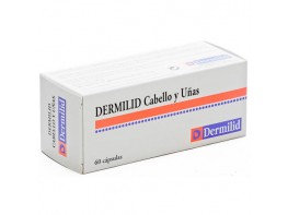 DERMILID CABELLO Y UÑAS 60 CAPSULAS Imagen del producto DERMILID CABELLO Y UÑAS 60 CAPSULAS