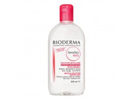 Bioderma Sensibio H2O agua micelar piel sensible 500ml Imagen del producto Bioderma Sensibio H2O agua micelar piel sensible 500ml