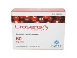 UROSENS PAC 120 MG. 60 CAPSULAS Imagen del producto UROSENS PAC 120 MG. 60 CAPSULAS