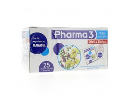 PHARMA 3 DIET & DETOX 25 BOLSITAS Imagen del producto PHARMA 3 DIET & DETOX 25 BOLSITAS
