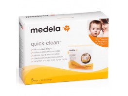 Medela Bolsas de esterilización para microondas 5uds Imagen del producto Medela Bolsas de esterilización para microondas 5uds