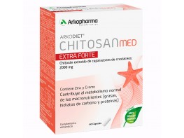 Arkodiet Chitosan extra forte 60 cápsulas Imagen del producto Arkodiet Chitosan extra forte 60 cápsulas