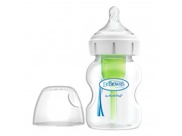Dr.Brown's biberón boca ancha verde 1 150ml Imagen del producto Dr.Brown's biberón boca ancha verde 1 150ml