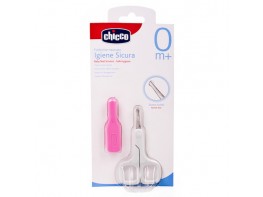 Chicco tijera borde seguridad rosa 1u Imagen del producto Chicco tijera borde seguridad rosa 1u