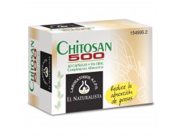 EL NATURALISTA CHITOSAN 500 60 CAPSULAS Imagen del producto EL NATURALISTA CHITOSAN 500 60 CAPSULAS